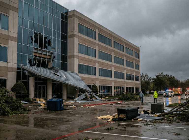 Storm Damage insurance claim