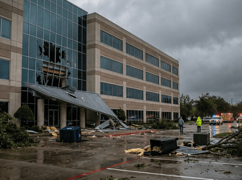 Storm Damage insurance claim