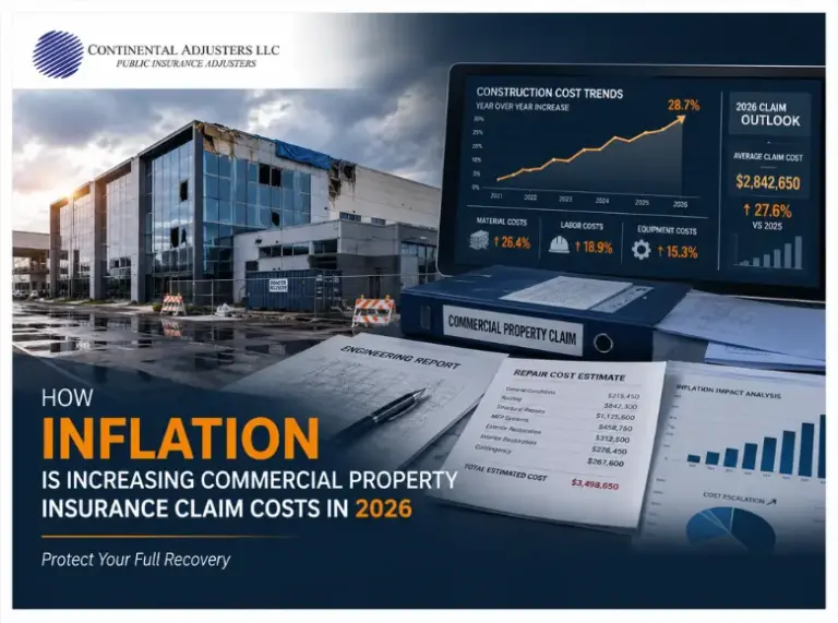 Inflation Impact on Commercial Property Claims in 2026