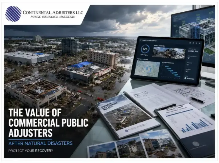 Commercial Public Adjusters After Natural Disasters