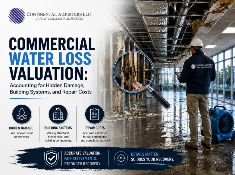 Commercial Water Loss Valuation