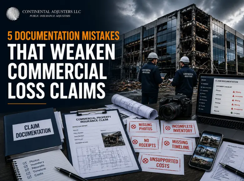 commercial loss claims