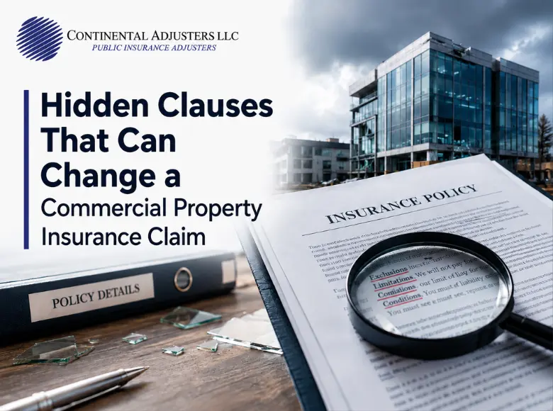 commercial property insurance claim